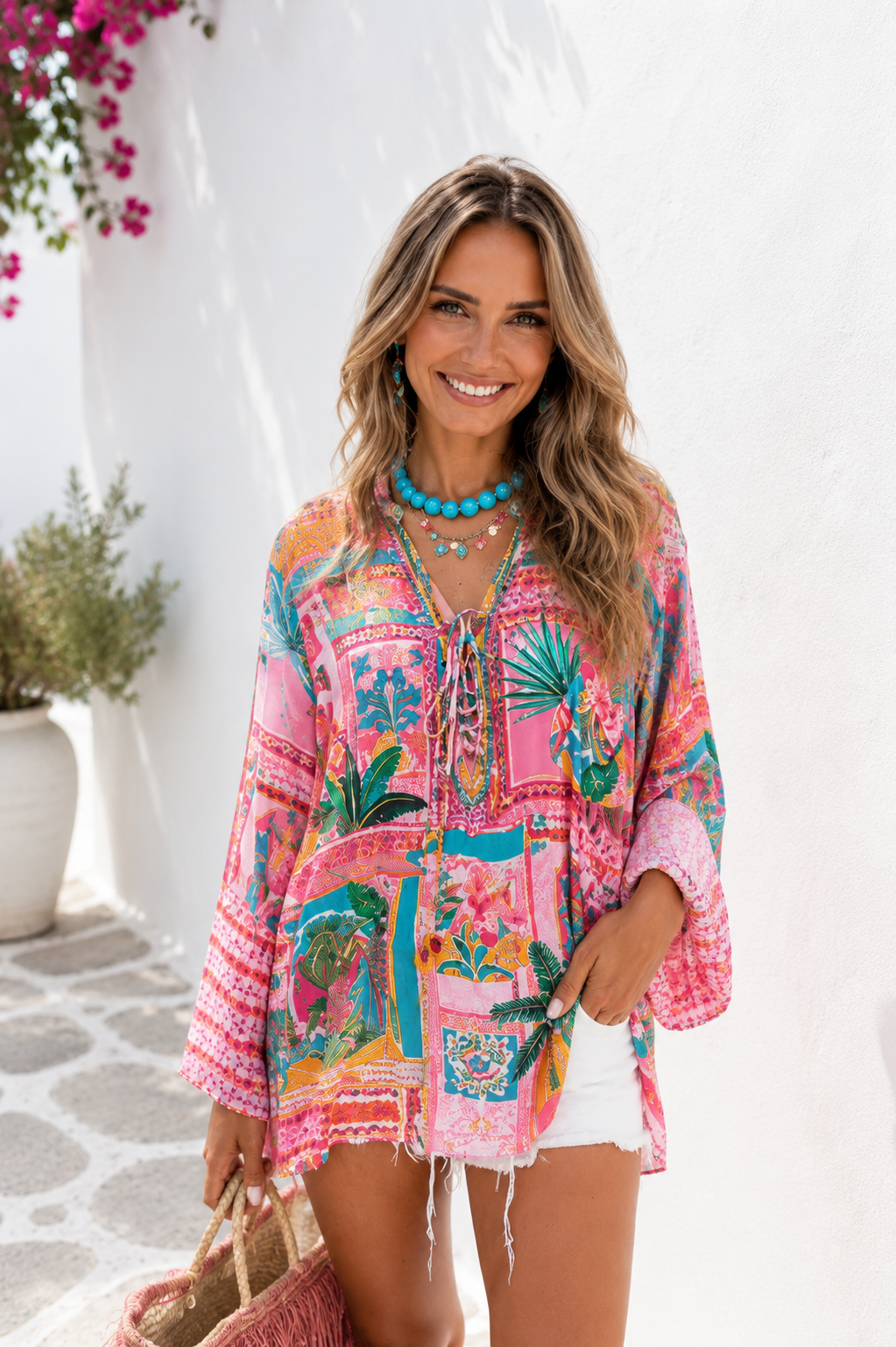 Fanny Blouse Palmeria