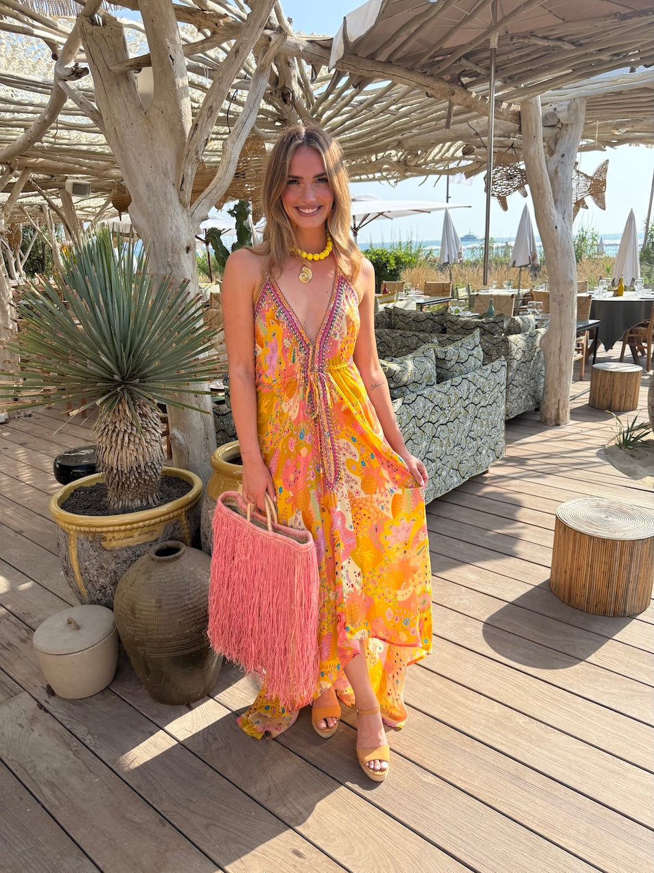Hi Low Dress Limoncello