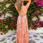 Hi Low Dress Flower Power