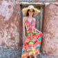 Hi Low Dress Tropical