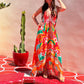 Hi Low Dress Tropical
