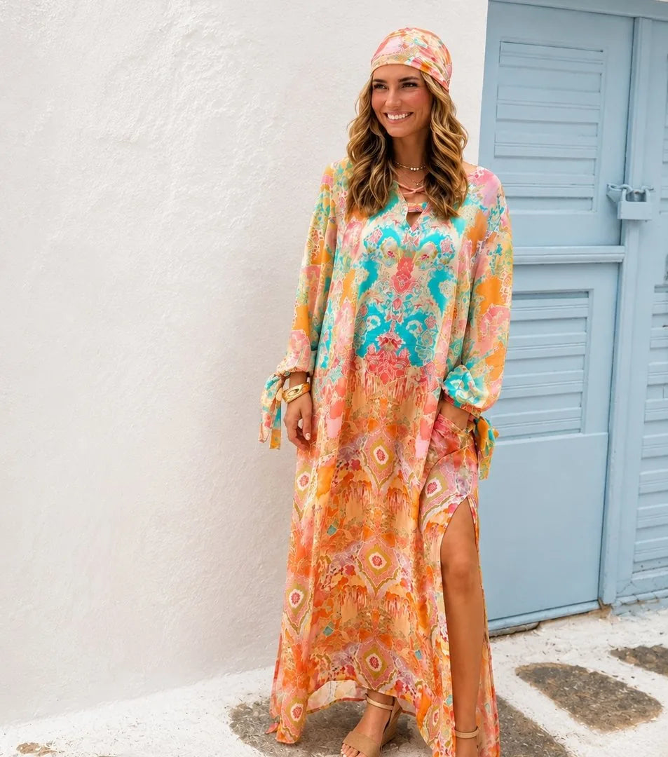 Jeniffer Kaftan Dress Bazaar