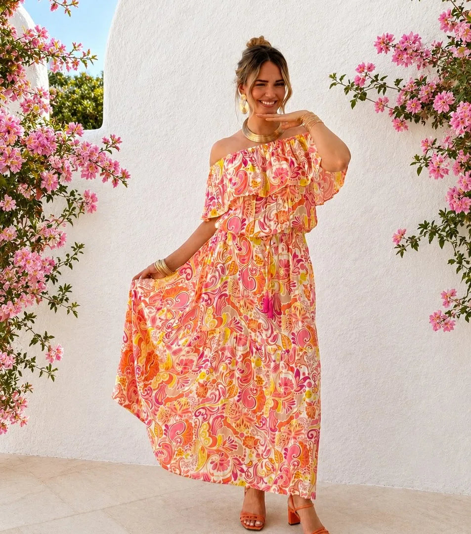 Riva Dress Flower Power