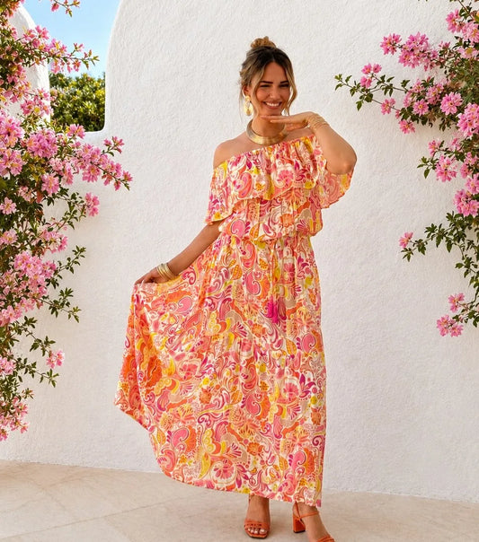 Riva Dress Flower Power